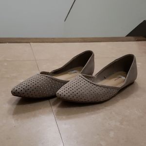 Time and Tru Suede Flats